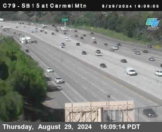 NB 15 at Carmel Mountain Rd.