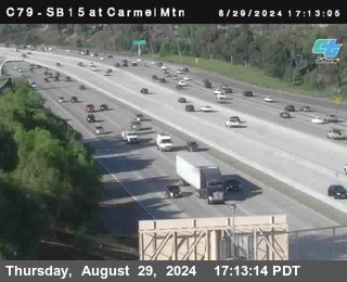 NB 15 at Carmel Mountain Rd.