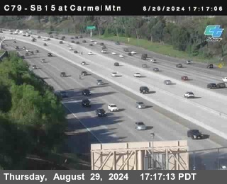 NB 15 at Carmel Mountain Rd.