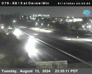 NB 15 at Carmel Mountain Rd.