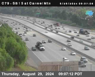 NB 15 at Carmel Mountain Rd.