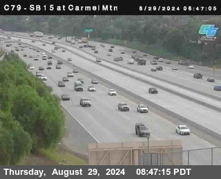 NB 15 at Carmel Mountain Rd.