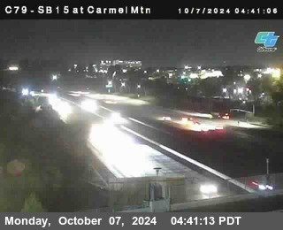 NB 15 at Carmel Mountain Rd.