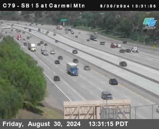 NB 15 at Carmel Mountain Rd.