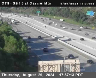 NB 15 at Carmel Mountain Rd.