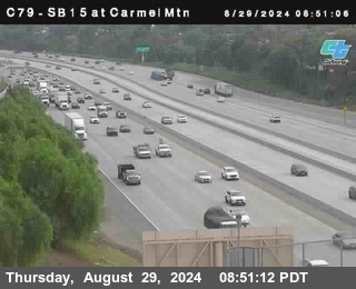 NB 15 at Carmel Mountain Rd.