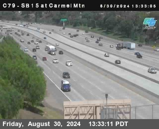 NB 15 at Carmel Mountain Rd.