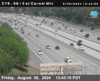 NB 15 at Carmel Mountain Rd.