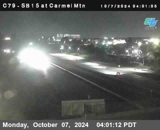 NB 15 at Carmel Mountain Rd.