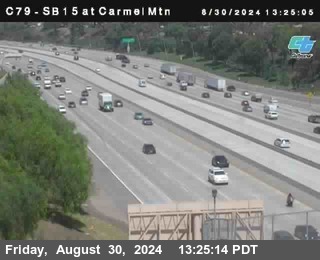 NB 15 at Carmel Mountain Rd.