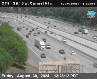 NB 15 at Carmel Mountain Rd.