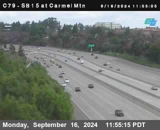 NB 15 at Carmel Mountain Rd.