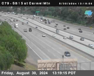 NB 15 at Carmel Mountain Rd.