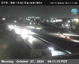 NB 15 at Carmel Mountain Rd.