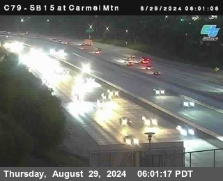 NB 15 at Carmel Mountain Rd.