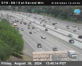 NB 15 at Carmel Mountain Rd.