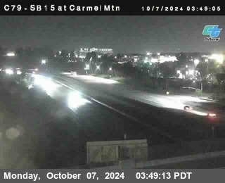 NB 15 at Carmel Mountain Rd.