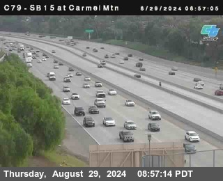 NB 15 at Carmel Mountain Rd.