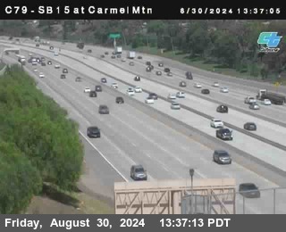 NB 15 at Carmel Mountain Rd.