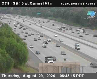 NB 15 at Carmel Mountain Rd.