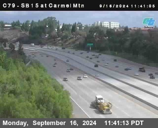 NB 15 at Carmel Mountain Rd.