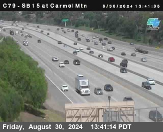 NB 15 at Carmel Mountain Rd.