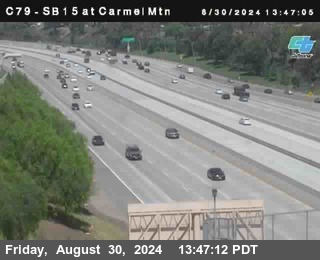 NB 15 at Carmel Mountain Rd.