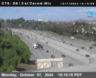 NB 15 at Carmel Mountain Rd.