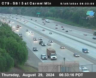 NB 15 at Carmel Mountain Rd.