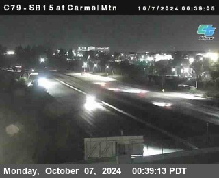 NB 15 at Carmel Mountain Rd.