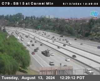 NB 15 at Carmel Mountain Rd.