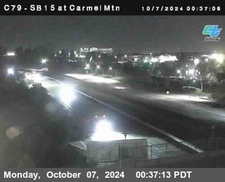 NB 15 at Carmel Mountain Rd.