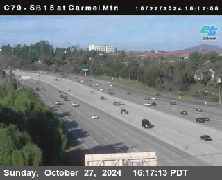 NB 15 at Carmel Mountain Rd.