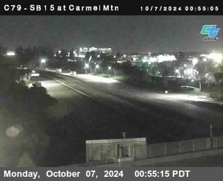 NB 15 at Carmel Mountain Rd.