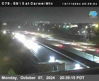 NB 15 at Carmel Mountain Rd.