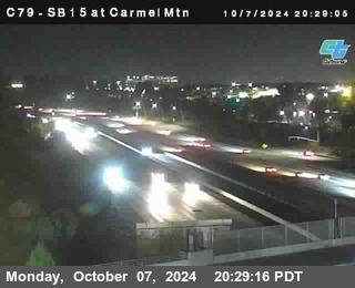 NB 15 at Carmel Mountain Rd.