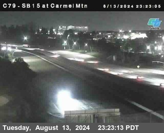 NB 15 at Carmel Mountain Rd.