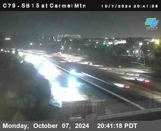 NB 15 at Carmel Mountain Rd.