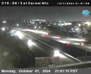 NB 15 at Carmel Mountain Rd.