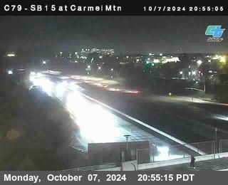 NB 15 at Carmel Mountain Rd.