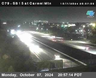 NB 15 at Carmel Mountain Rd.