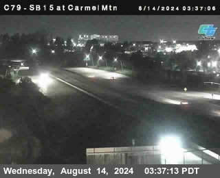 NB 15 at Carmel Mountain Rd.