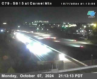 NB 15 at Carmel Mountain Rd.