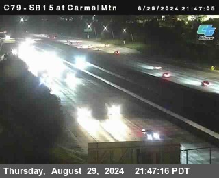 NB 15 at Carmel Mountain Rd.