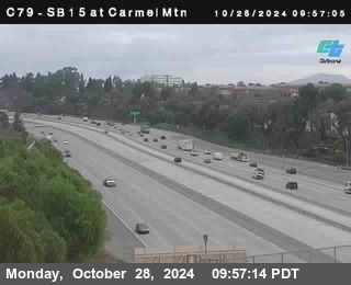 NB 15 at Carmel Mountain Rd.