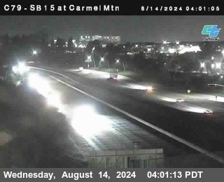 NB 15 at Carmel Mountain Rd.