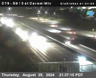 NB 15 at Carmel Mountain Rd.