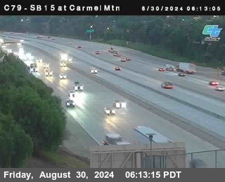 NB 15 at Carmel Mountain Rd.