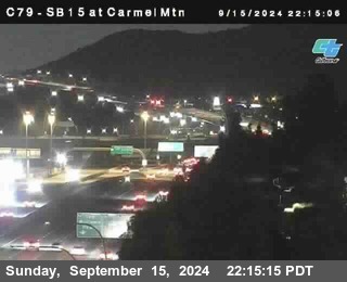 NB 15 at Carmel Mountain Rd.