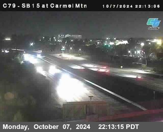 NB 15 at Carmel Mountain Rd.